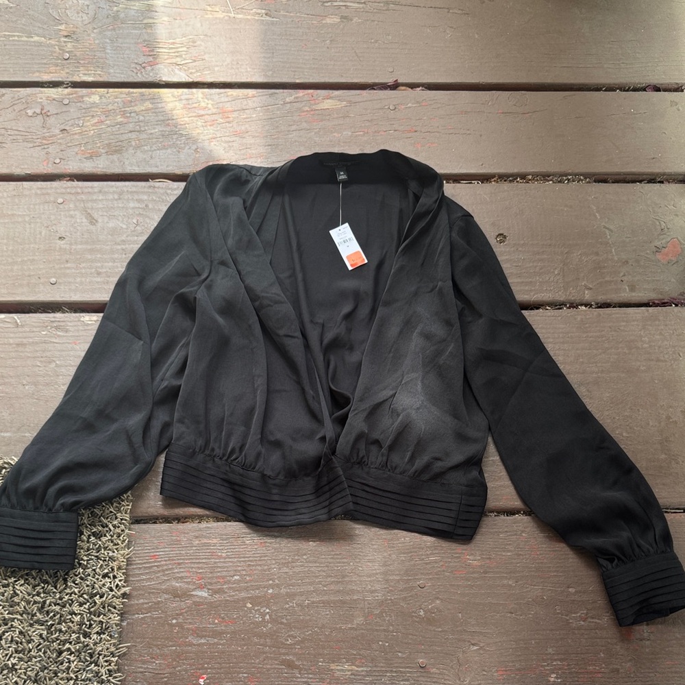 Banana Republic Elegant Black Blouse